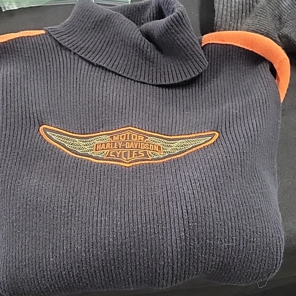 Harley Davidson turtleneck sweater - Picture 6 of 6